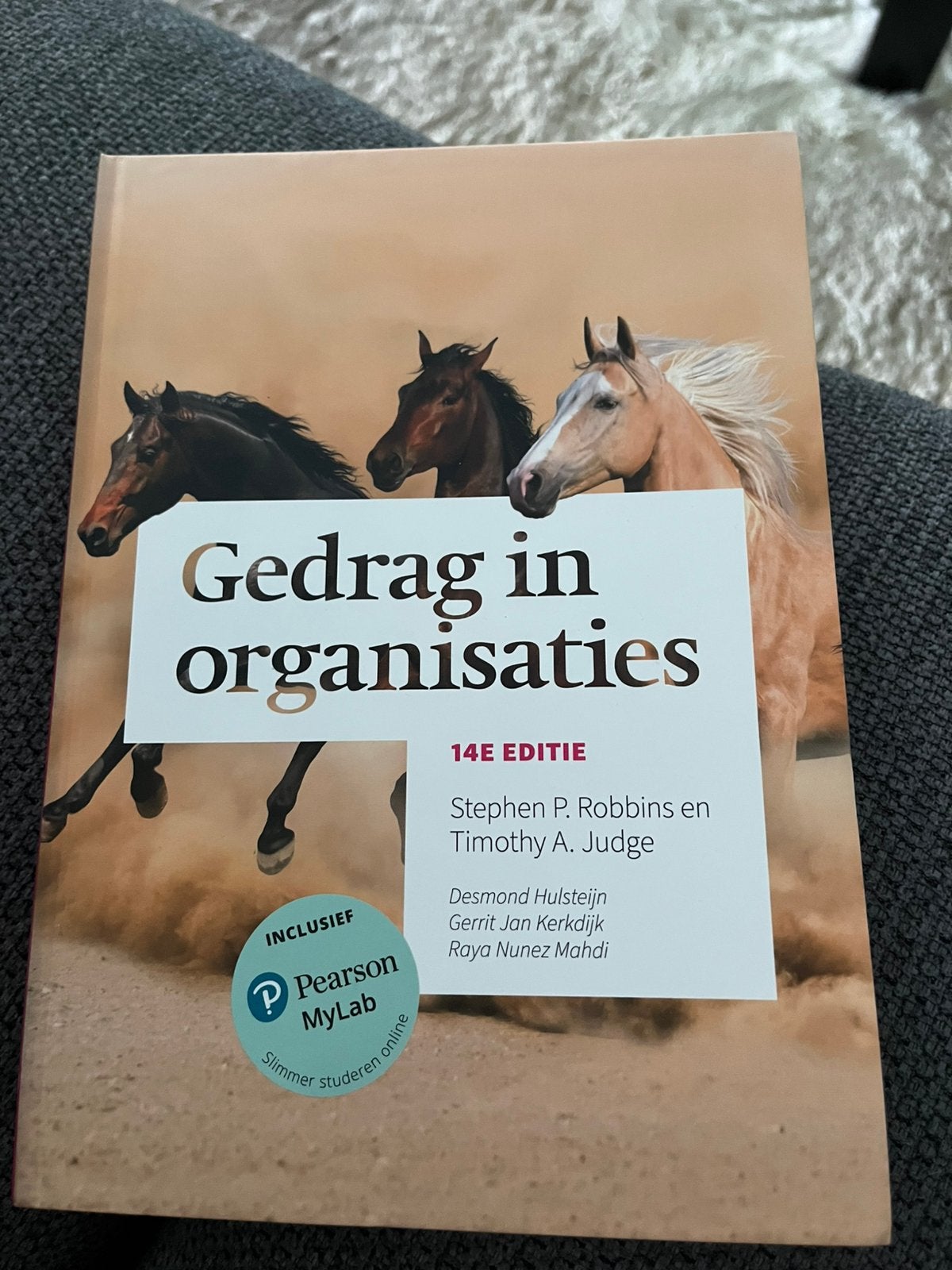 Stephen P. Robbins - Gedrag in organisaties, Boeken, Stephen P. Robbins; Timothy A. Judge, Ophalen of Verzenden, Zo goed als nieuw