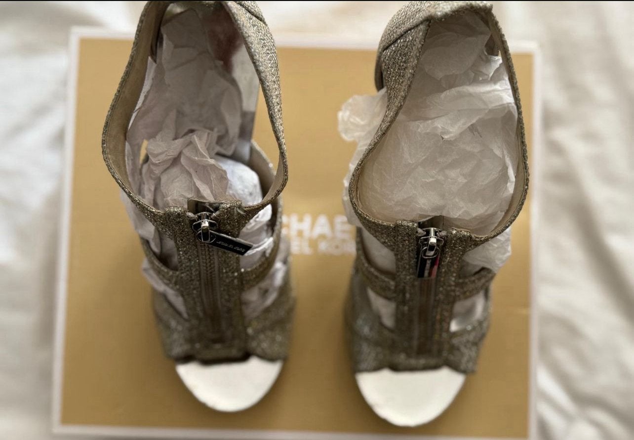 Michael Kors Glinsterende Hoge HakkenAmsterdam, Ophalen, Nieuw, Overige kleuren, Schoenen met hoge hakken