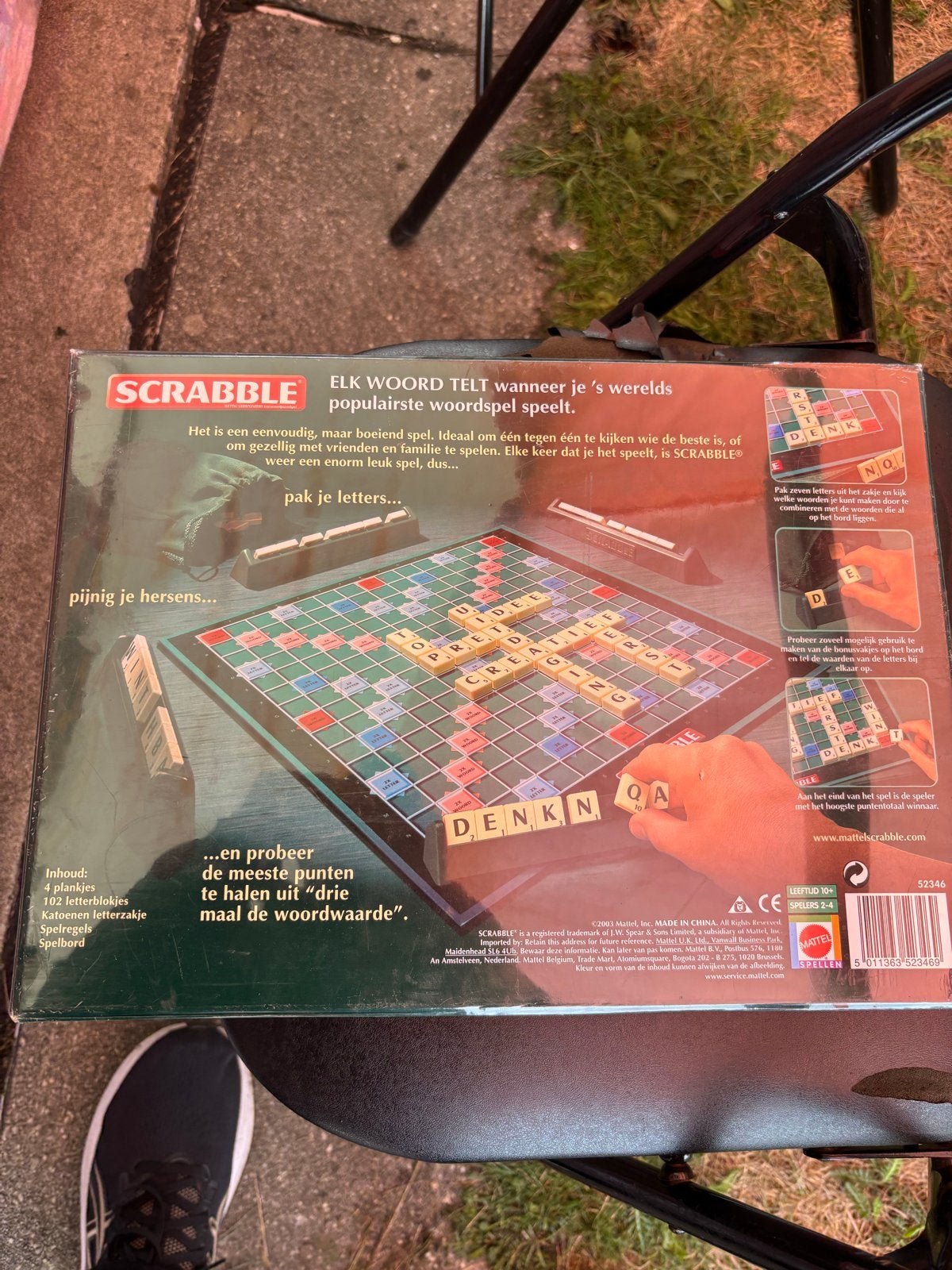 Scrabble Original Bordspel - Helemaal nieuw,ongeopend, Drie of vier spelers, Ophalen of Verzenden, Nieuw