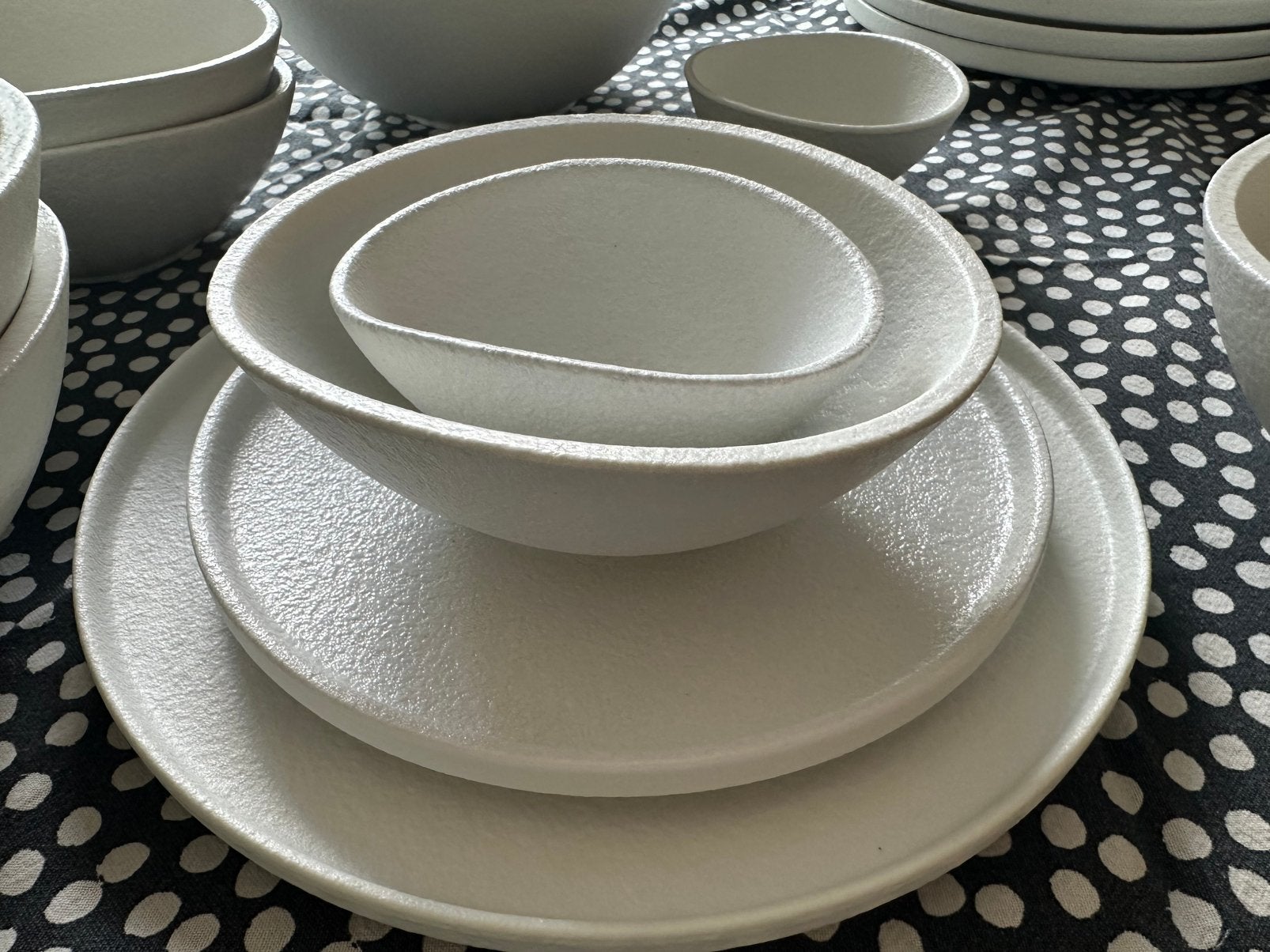 Heel mooi servies, horeca kwaliteit, porselein, Ibiza, Huis en Inrichting, Keuken | Servies, Ophalen, Overige merken, Zo goed als nieuw