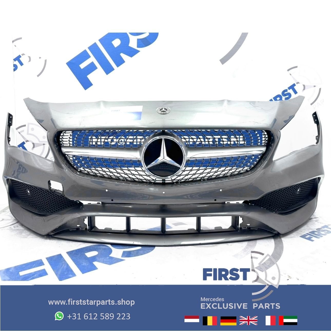 W117 AMG PAKKET VOORBUMPER CLA Facelift AMG bumper W117 comp
