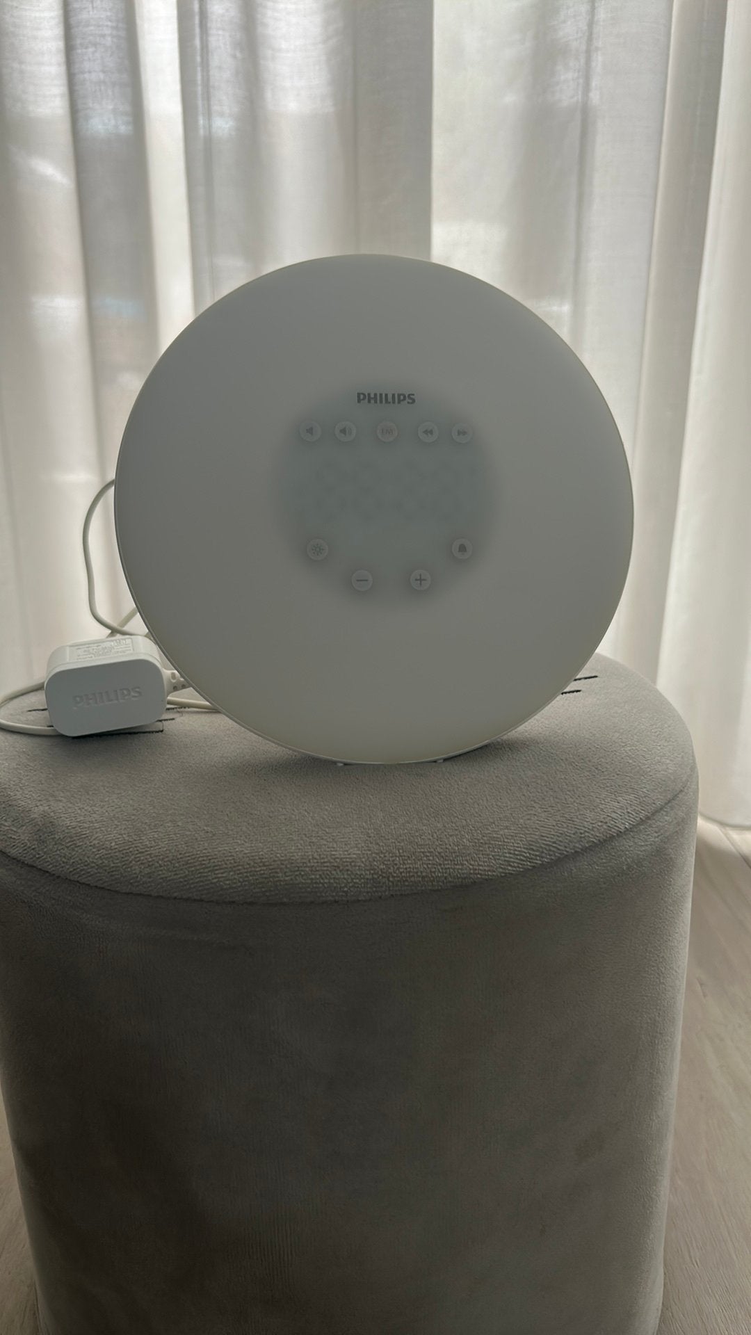Philips Wake-up Light Wekker met licht en radio, Ophalen of Verzenden, Zo goed als nieuw, Digitaal