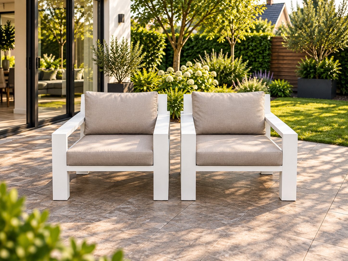 Borek Viking Loungeset, Ophalen, Zo goed als nieuw, Wicker