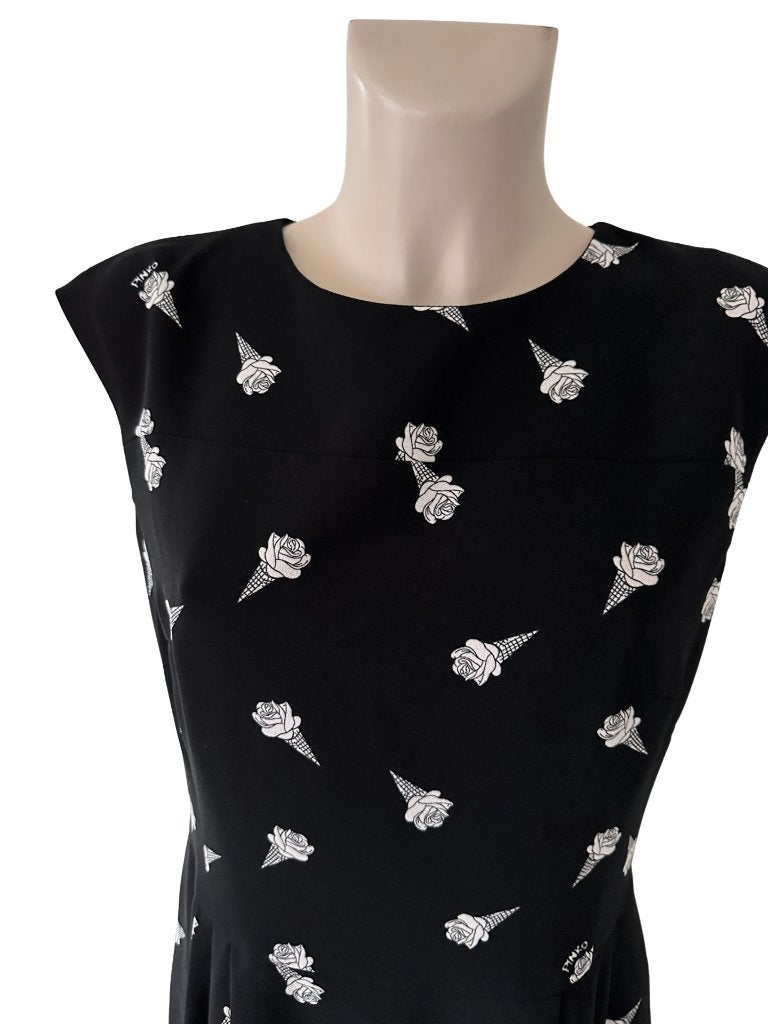Pinko jurk M, Kleding | Dames, Maat 38/40 (M), Zwart, Ophalen of Verzenden, Zo goed als nieuw