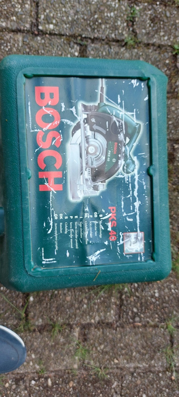 Cirkelzaag bosch pks40, Ophalen, Gebruikt, Overige typen, 600 tot 1200 watt