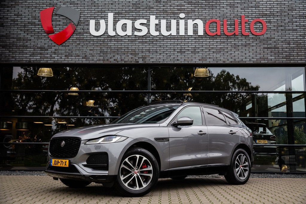 Jaguar F-Pace 2.0 P400e PHEV R-Dynamic SE , Panoramadak, Mer, Auto's, Jaguar, Automaat, 404 pk, Gebruikt, 4 cilinders