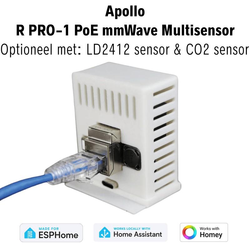 Apollo R Pro-1 Bewegingssensor - Smart Home Beveiliging, Ophalen of Verzenden, Nieuw, Detector, Sensor of Melder, Beweging