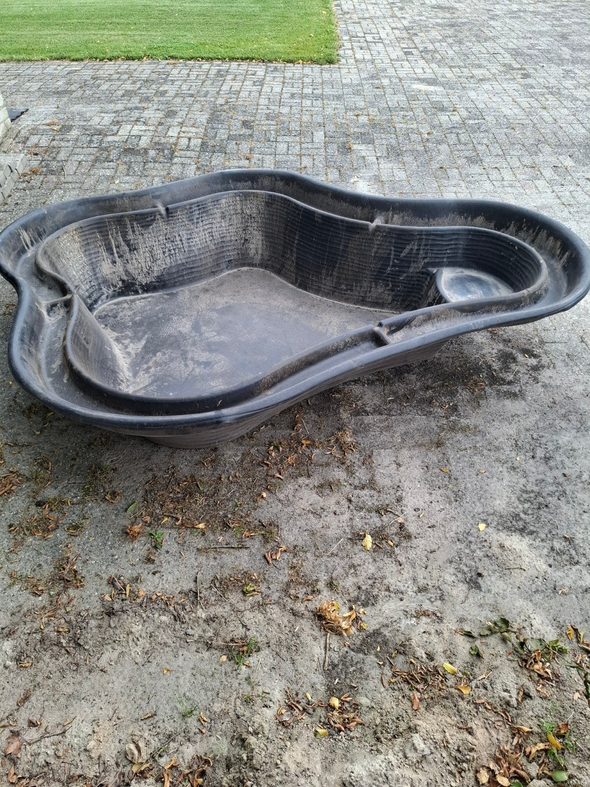 Vijverbak ubbink, Ophalen