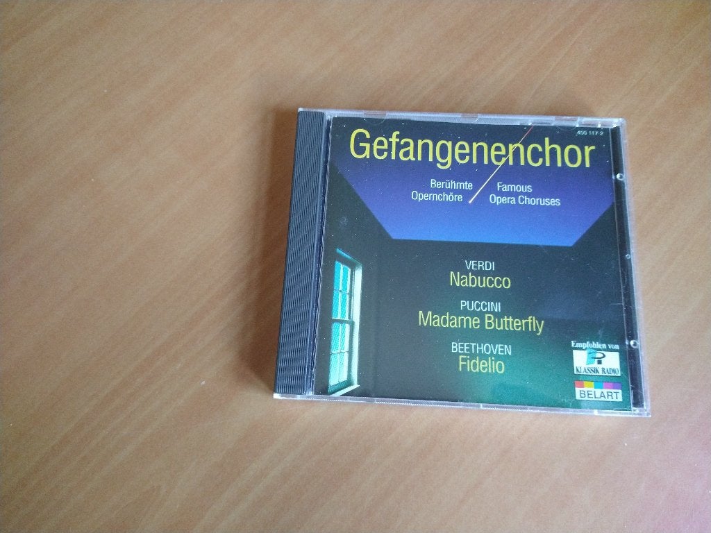 CD Gefangenenchor - Berühmte Opernchöre, Cd's en Dvd's, Cd's | Klassiek, Zo goed als nieuw, Opera of Operette, Barok, Ophalen of Verzenden
