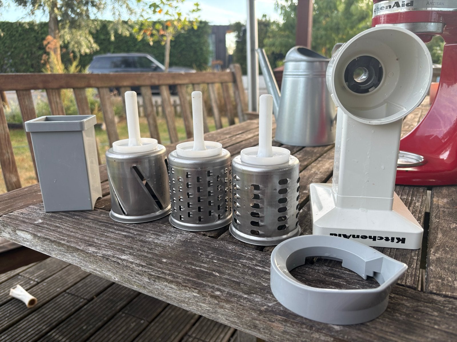 Kitchenaid groentensnijder en rasp, Ophalen, Zo goed als nieuw, 3 snelheden of meer