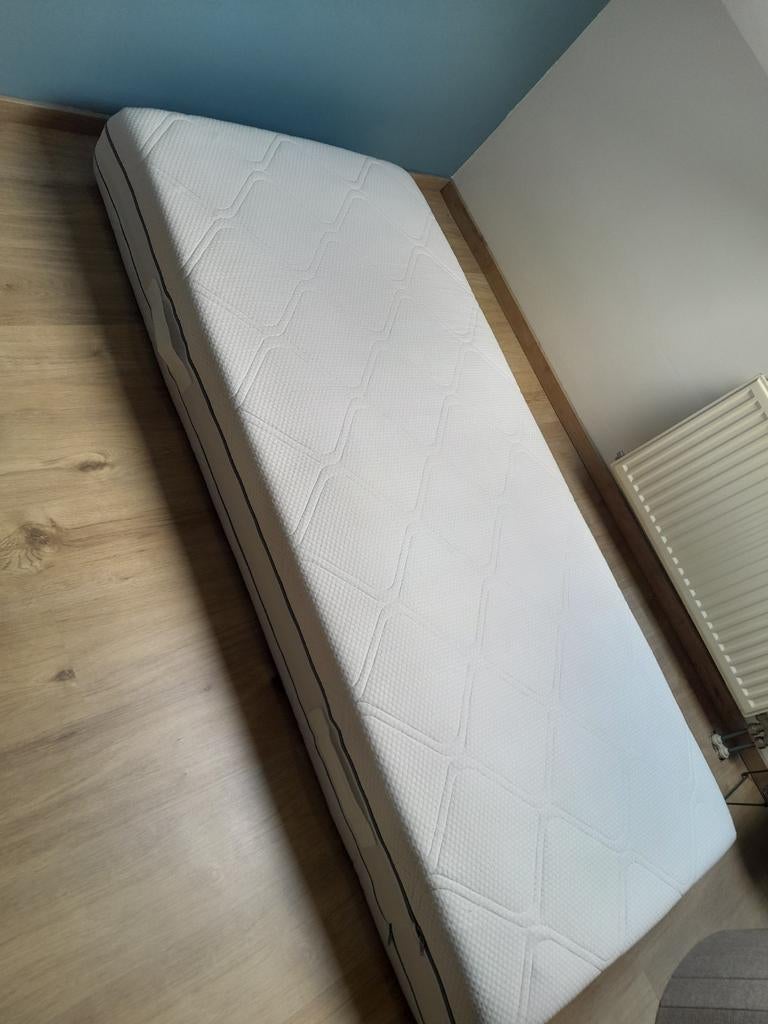 Matras Sven 90x200cm + lattenbodem, Ophalen, Eenpersoons, 90 cm