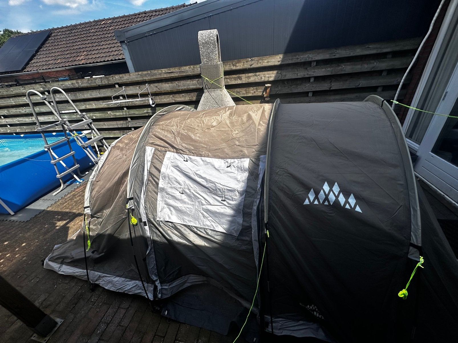 Obelink 2 persoon tent, Ophalen, Zo goed als nieuw, Tot en met 2