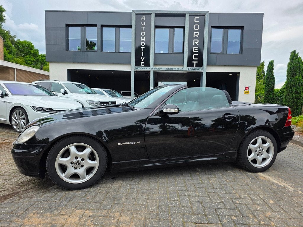 Mercedes-Benz SLK-klasse 200 K. Final Edition 2de eigenaar!, 1998 cc, Achterwielaandrijving, Gebruikt, Zwart