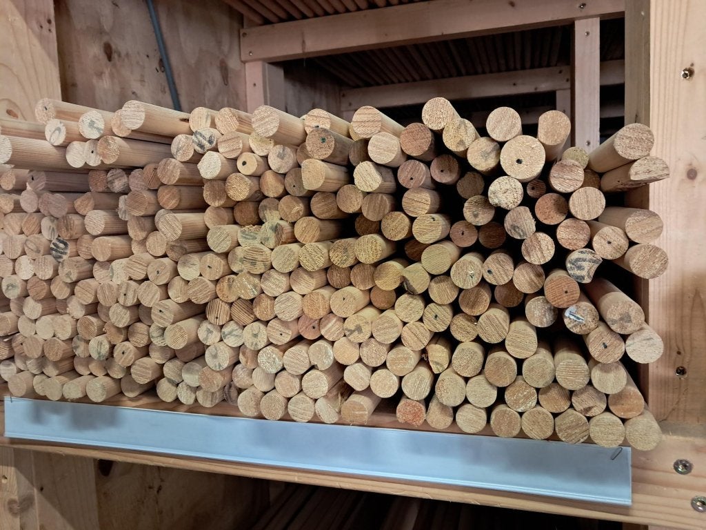Ronde stokken (*), Doe-het-zelf en Verbouw, Hout en Planken