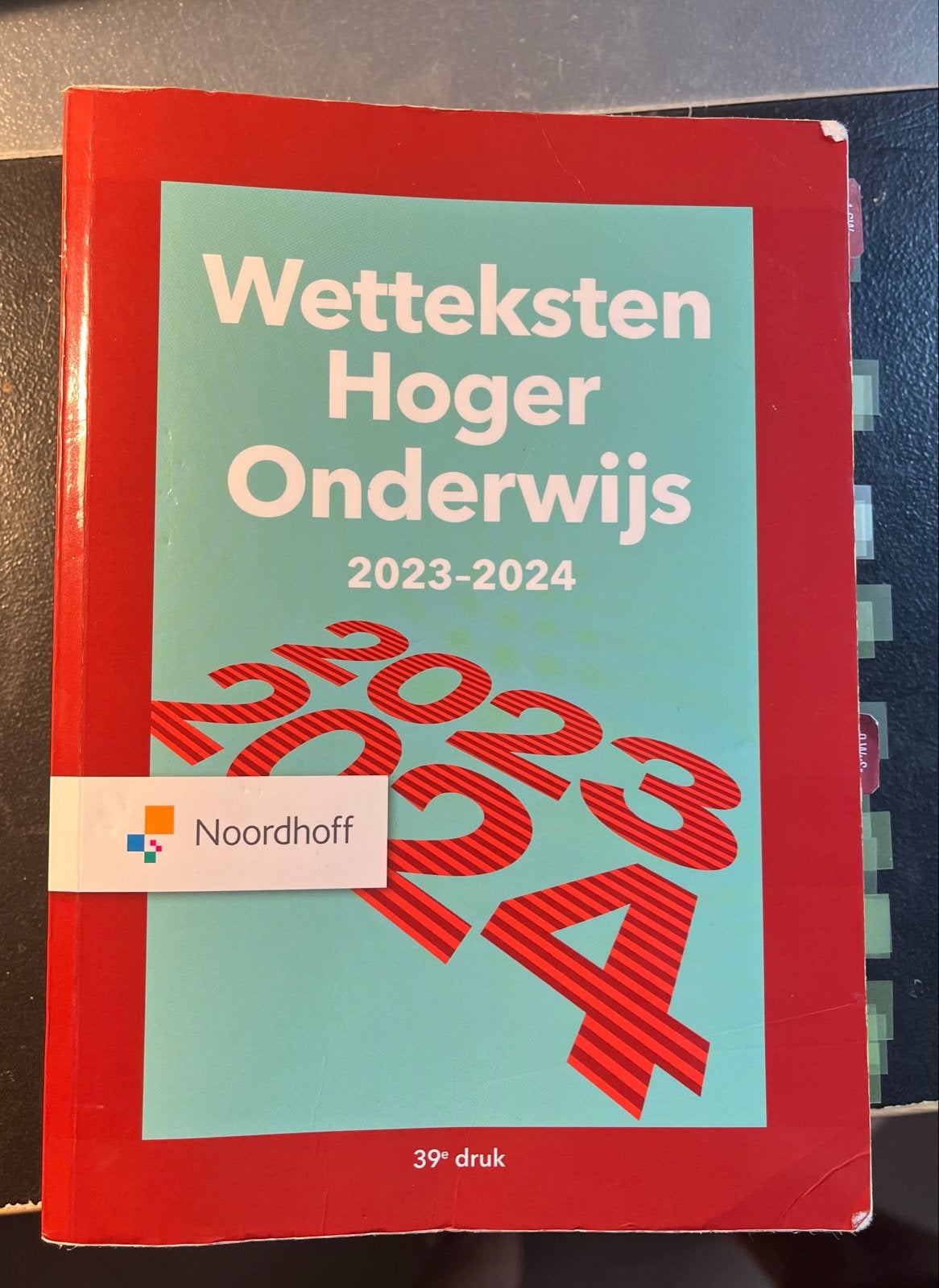 Wetteksten Hoger Onderwijs 2023-2024 - Met markeringen, Boeken, Ophalen of Verzenden, Gamma, Gelezen, HBO