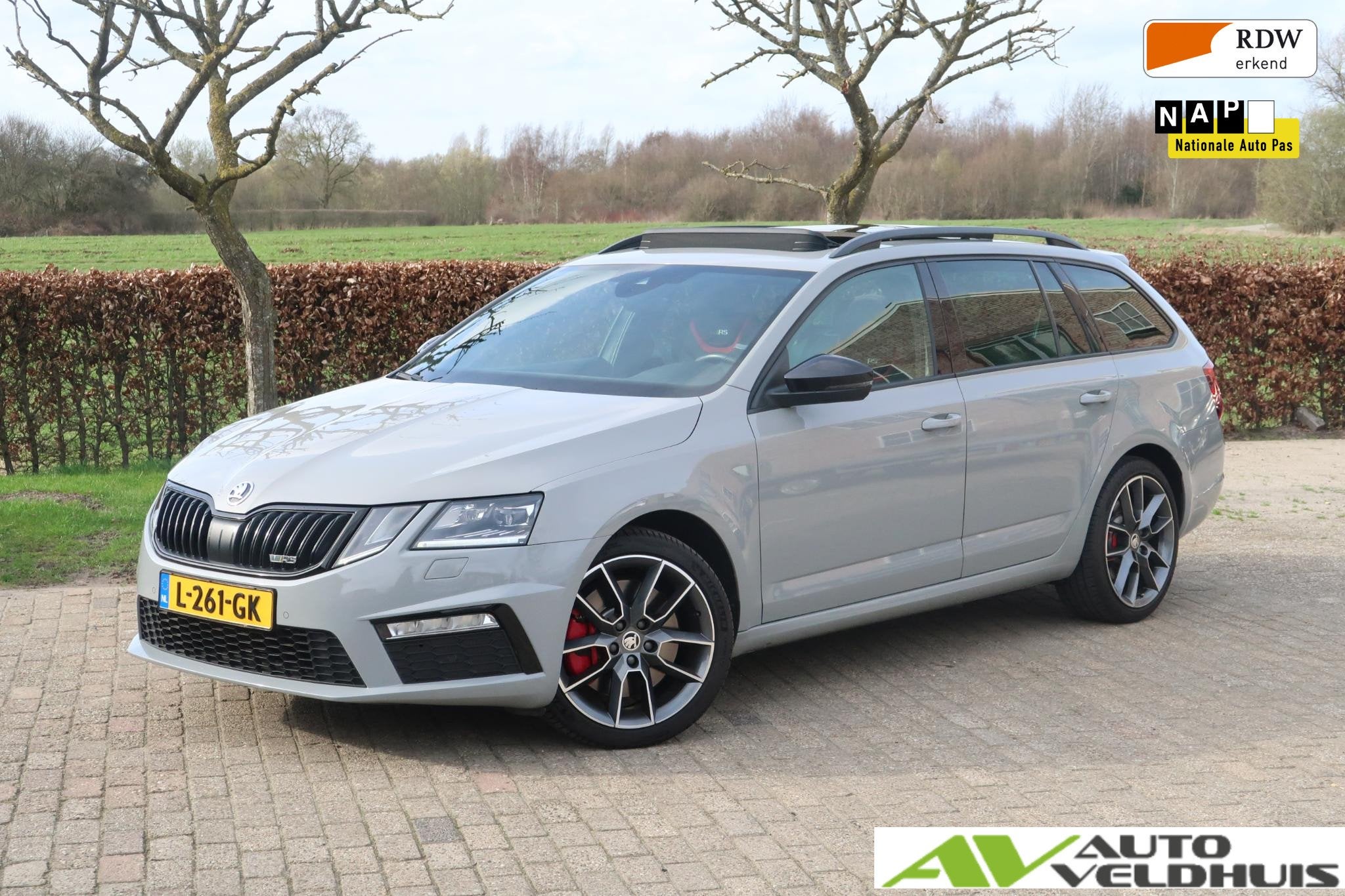 Skoda Octavia Combi 2.0 TSI RS 245 Business VRS PANO-DAK/TRE, Auto's, Skoda, Gebruikt, 4 cilinders, 245 pk, 1600 kg