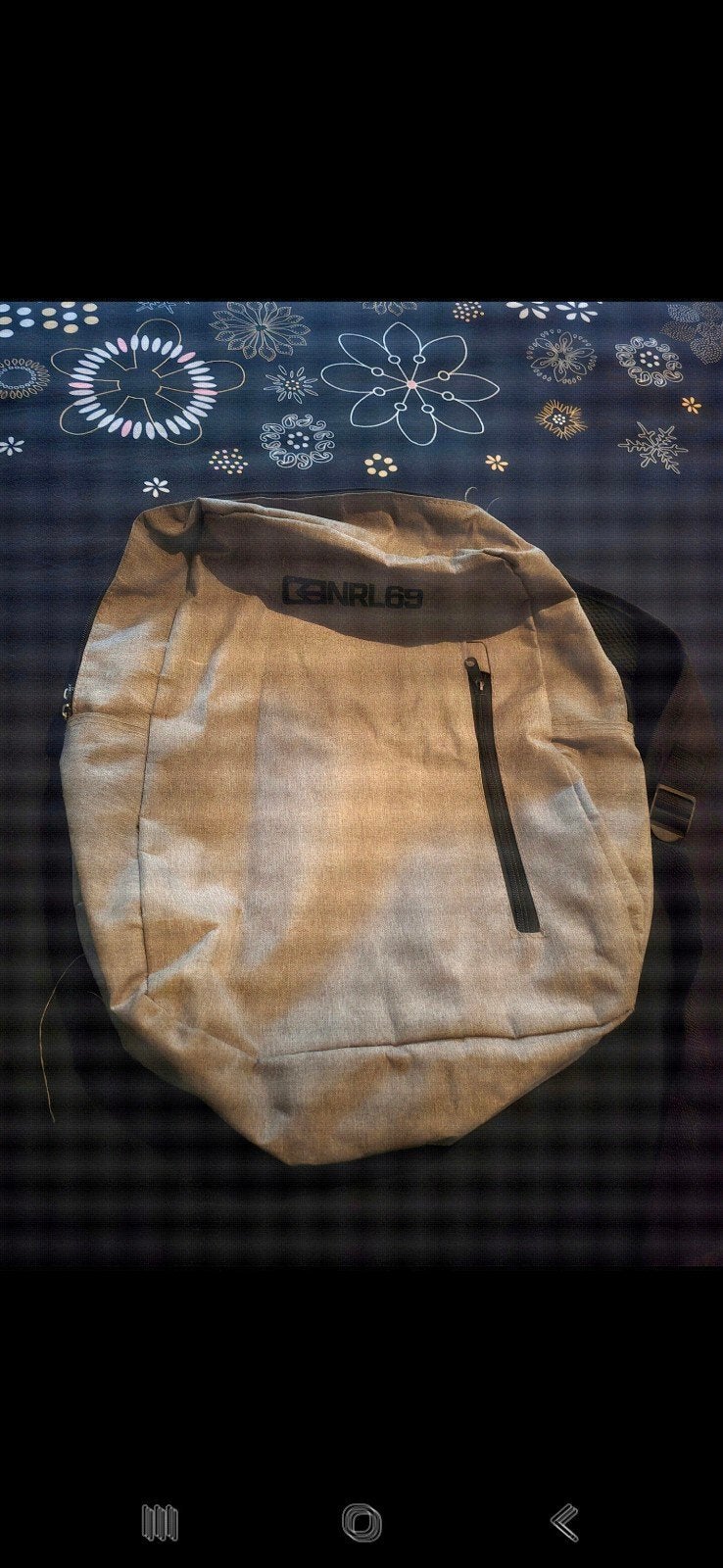 rugtas (grijs), Ophalen of Verzenden, Zo goed als nieuw, Overige merken, 30 tot 45 cm