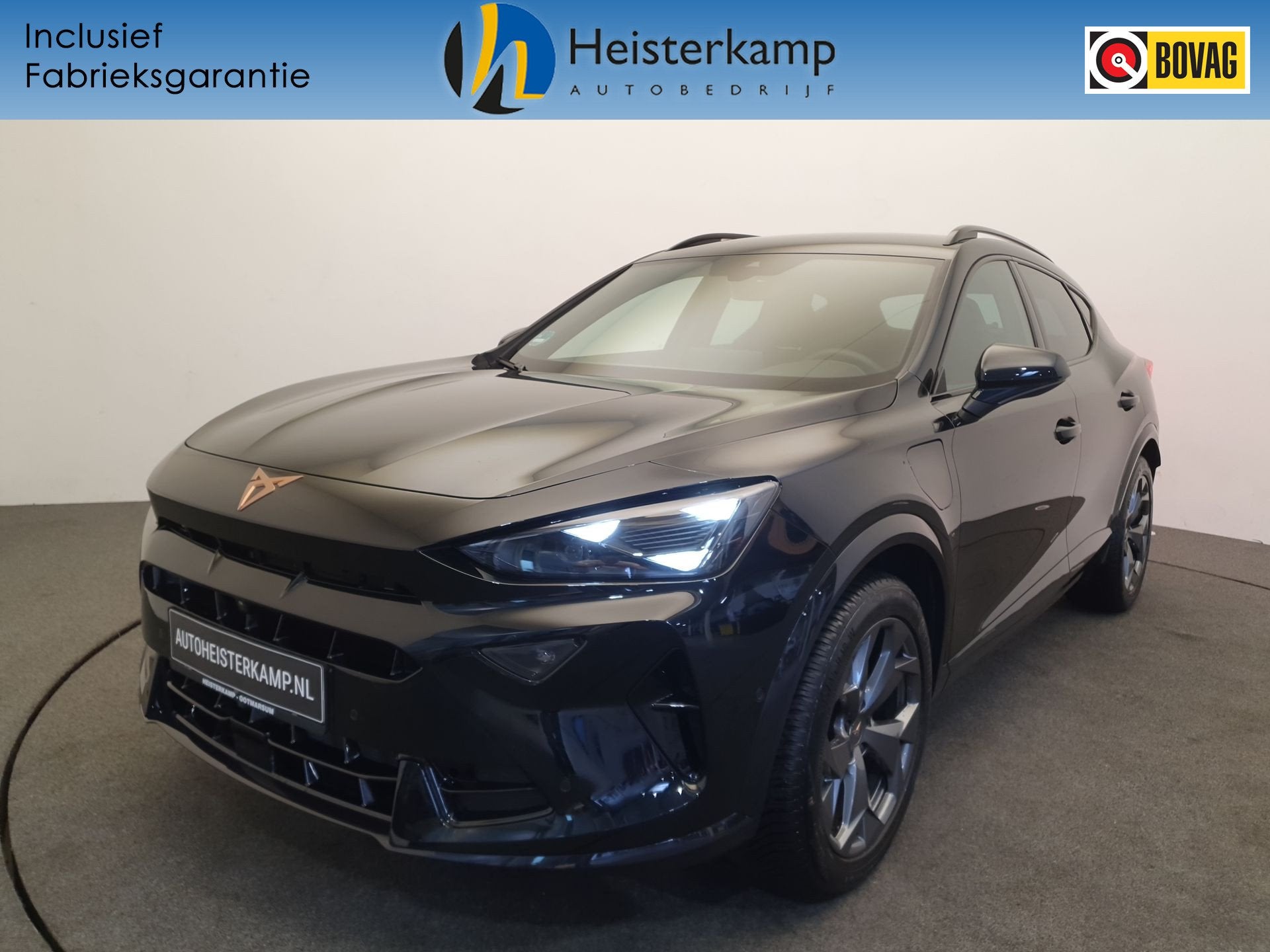 CUPRA Formentor 1.5 TSI e-Hybrid 204pk DSG/AUT Business Memo, Auto's, Zwart, 4 cilinders, Zwart, Bedrijf