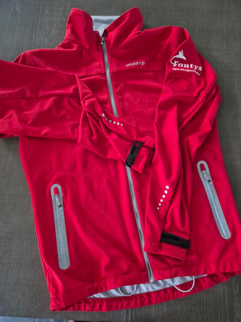Craft heren trainingsjack L3 protection Sporthogeschool, Craft, Maat 48/50 (M), Ophalen of Verzenden, Zo goed als nieuw