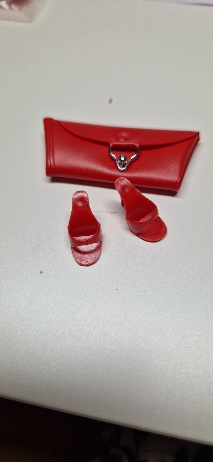 Barbie vintage rode ots, Ophalen of Verzenden, Zo goed als nieuw