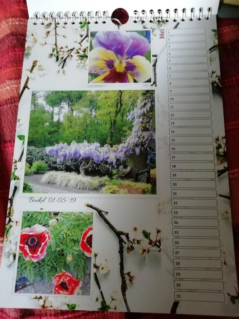 verjaardagskalenders met eigen Brabantse natuurfoto's € 16, Ophalen of Verzenden