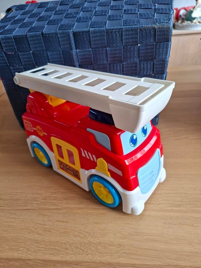Brandweerauto met geluid., Ophalen