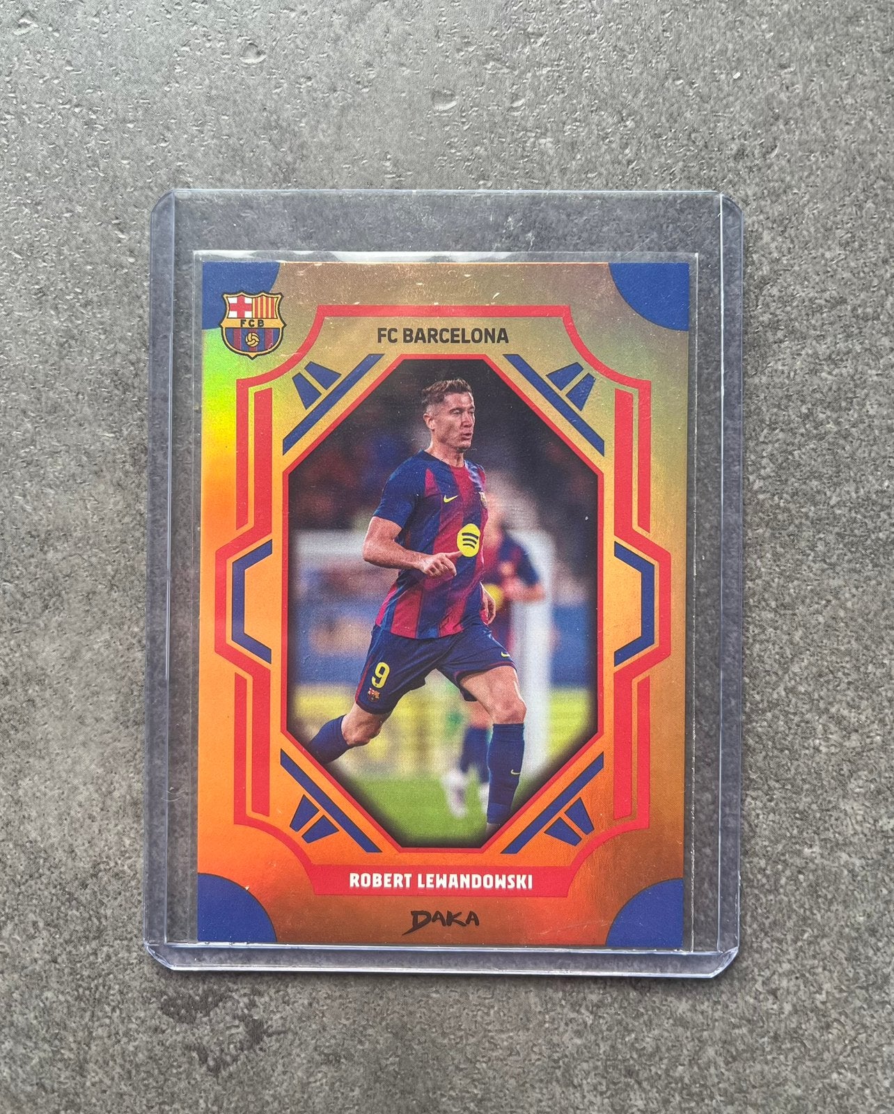 Daka Barcelona Top Audience 2025-26 Robert Lewandowski /25, Verzenden, Zo goed als nieuw, Plaatje