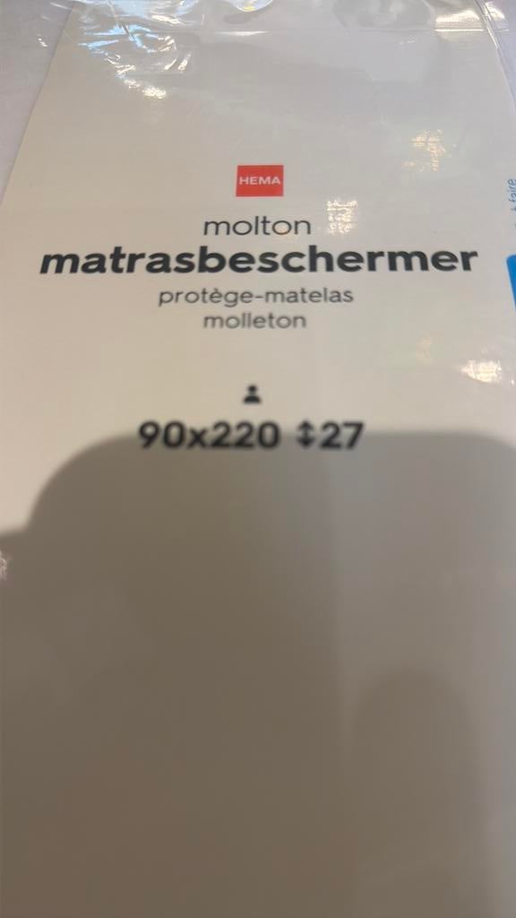 Matrasbeschermer, Ophalen, Zo goed als nieuw