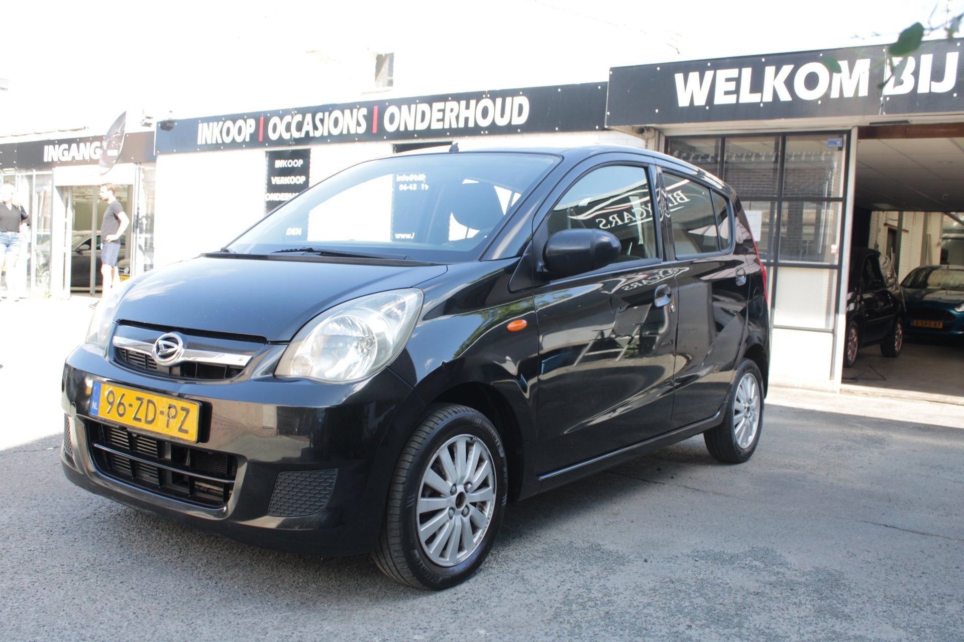 Daihatsu Cuore 1.0 Premium / Koppeling Nieuw / Elektrische r, Voorwielaandrijving, Stof, Zwart, 18 €/maand