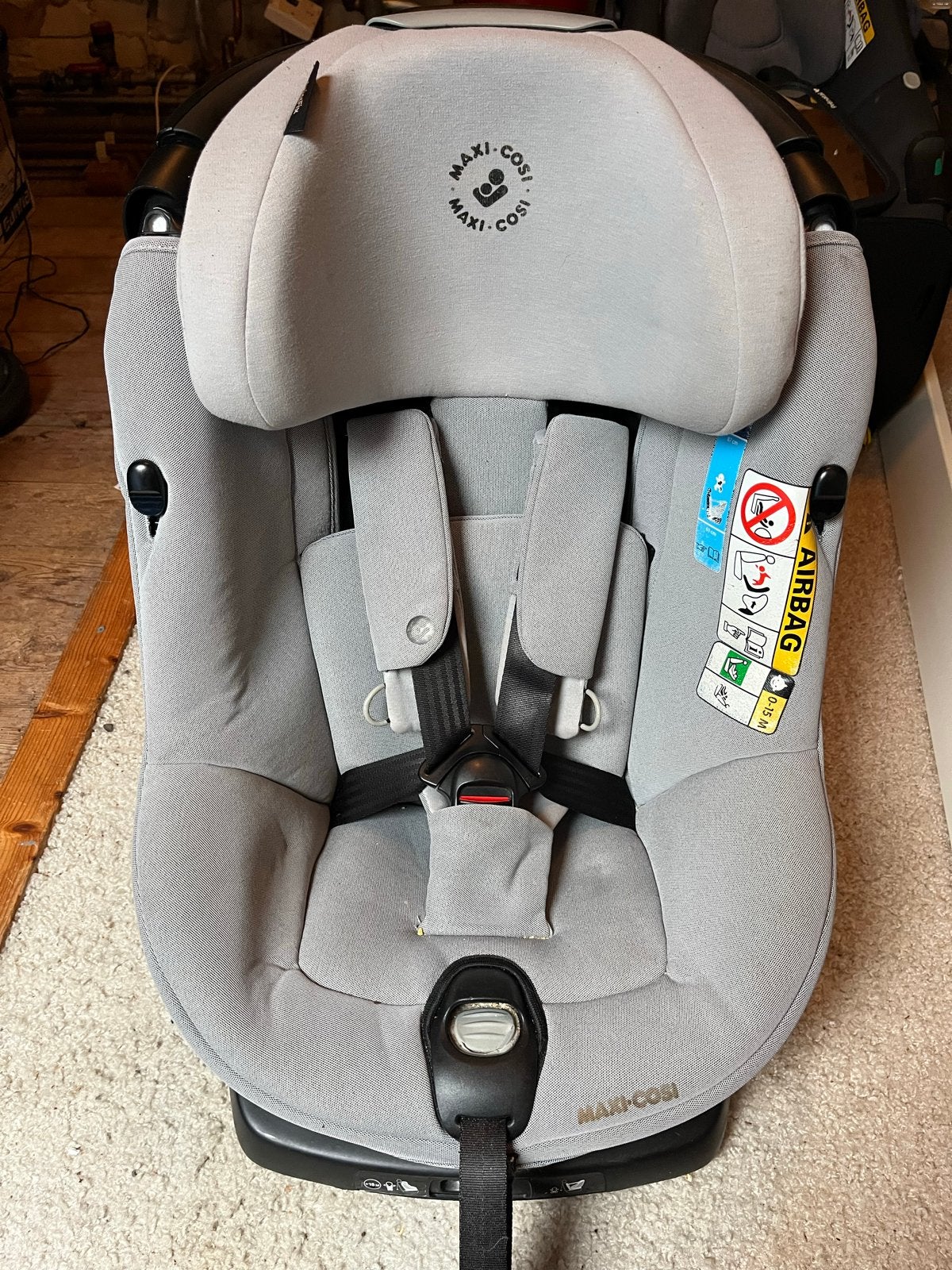 Maxi-Cosi AxissFix autostoel - Grijs - Isofix, Ophalen, Gebruikt, 0 t/m 18 kg, Verstelbare rugleuning