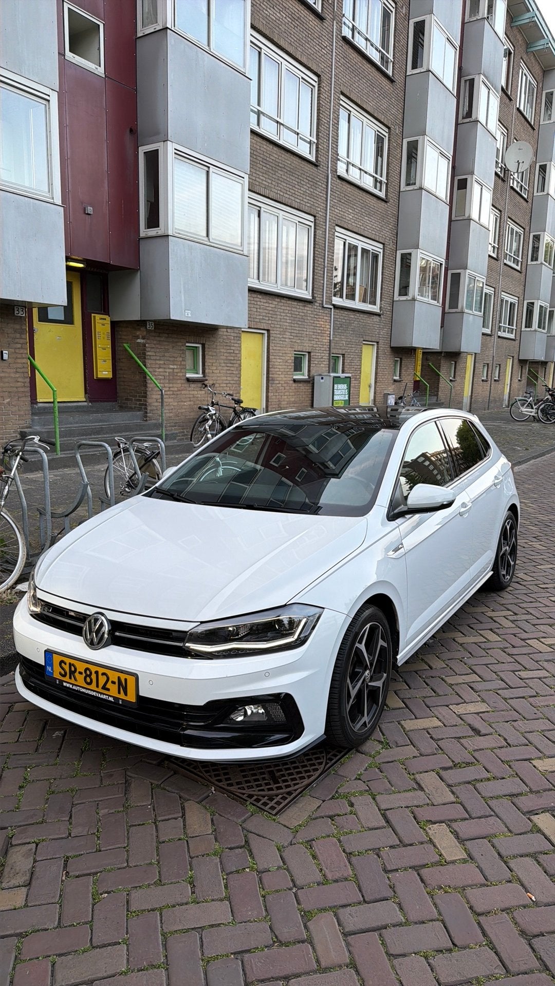 Volkswagen Polo 1.0 TSI   2018  3 x r line, 1055 kg, Origineel Nederlands, Bedrijf, Handgeschakeld