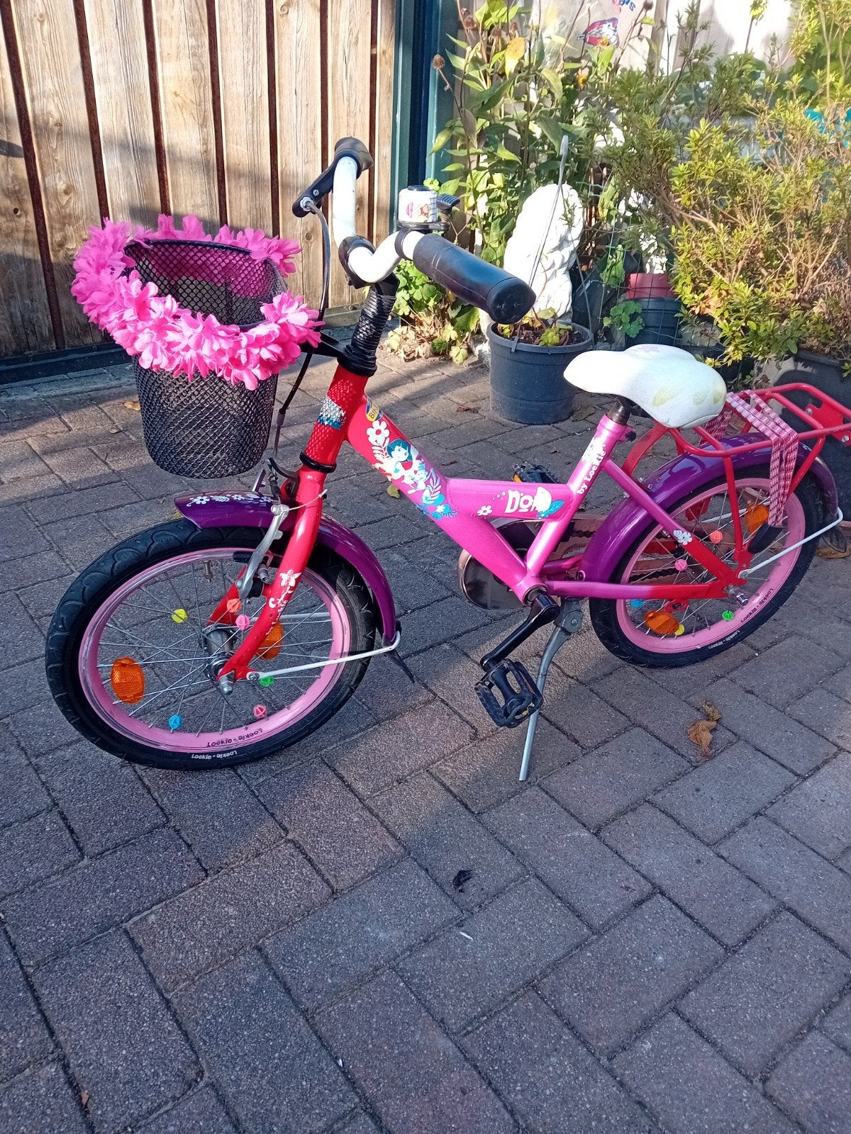 16 inch kinder fietsje, Ophalen, Gebruikt, 16 inch