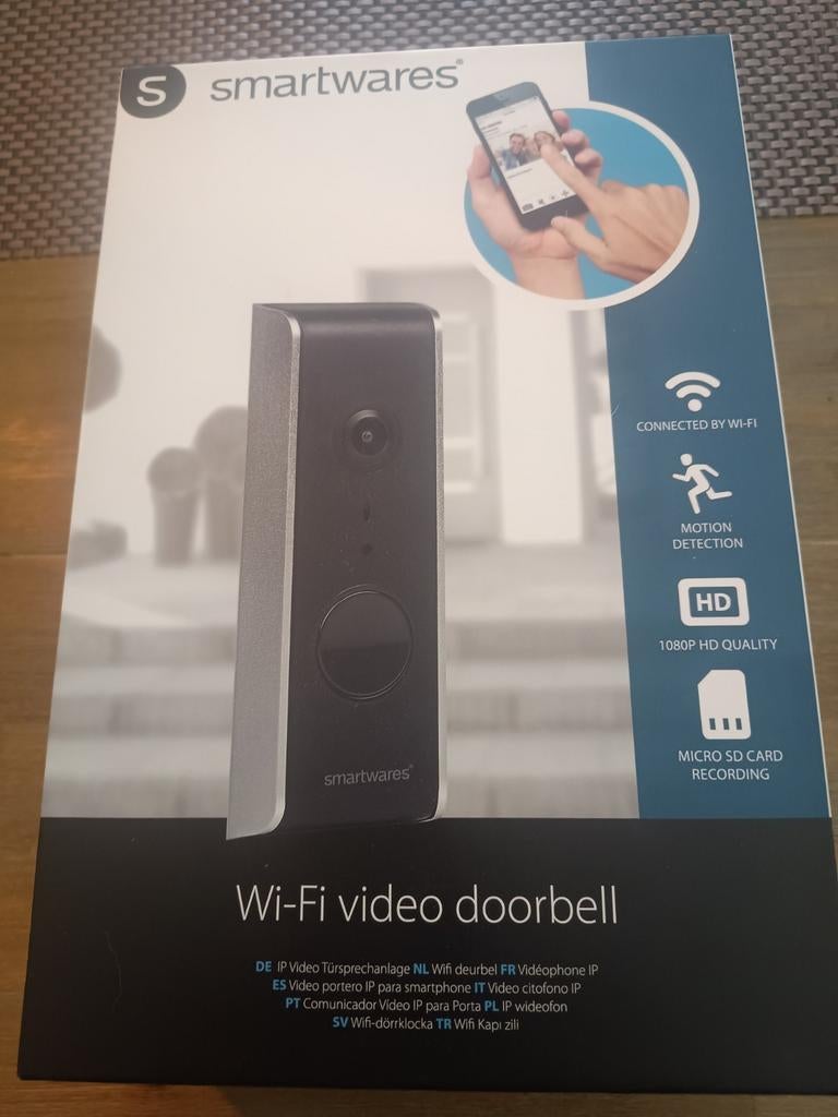 Smartwares video deurbel zonder abonnement, Ophalen, Nieuw