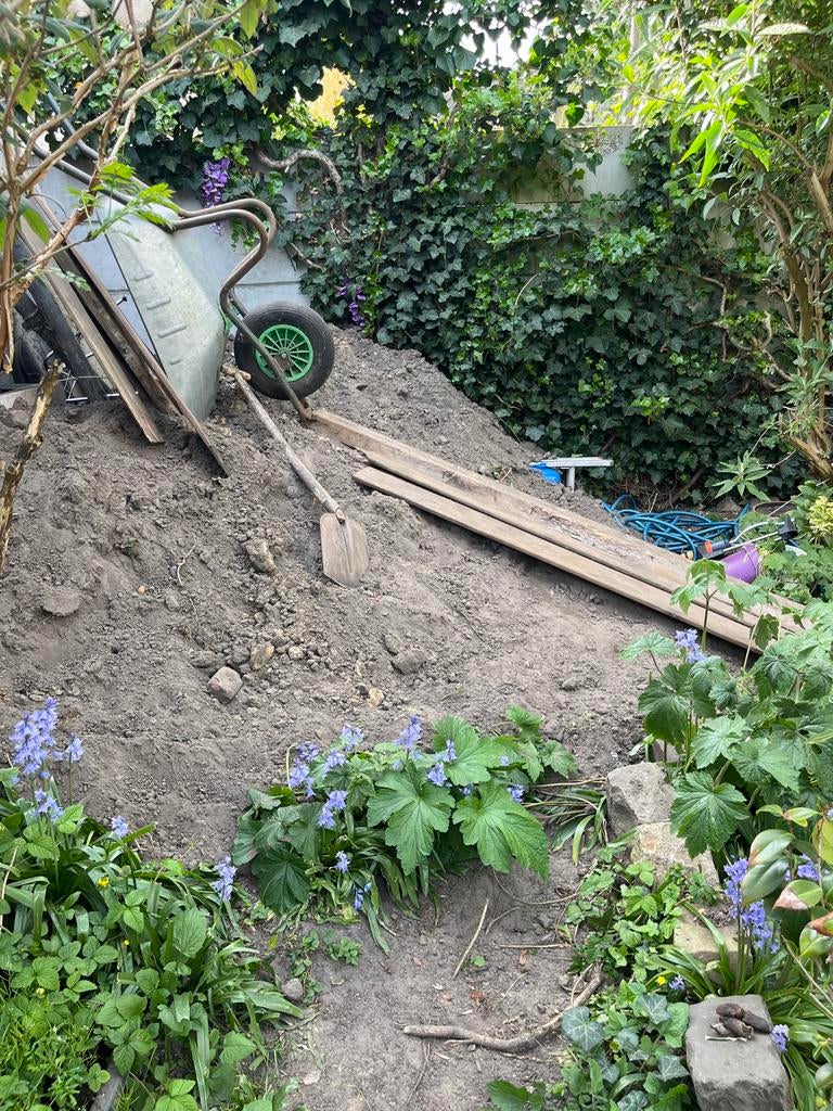 Gratis! Goede tuinaarde, paar kuub, Ophalen of Verzenden, Gebruikt, Overige typen