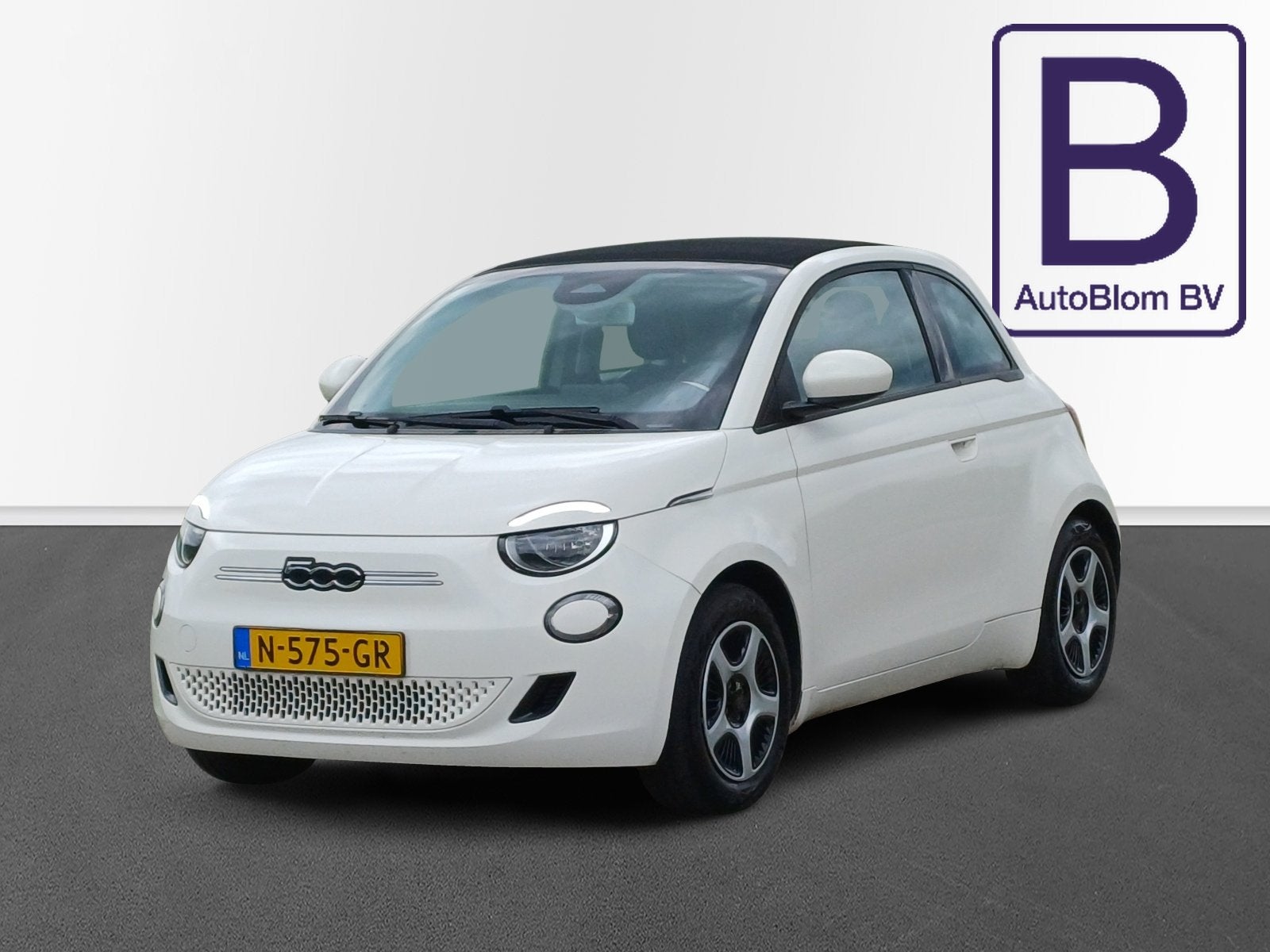 Fiat 500C Passion 42 kWh /Mooie Auto!/Origin NL/Elektrisch b, Auto's, Stof, 118 pk, 4 stoelen, Wit
