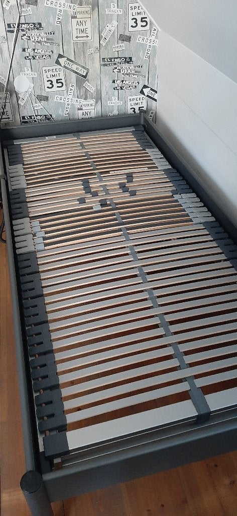 Electrisch verstelbaar bed 90x200 zeer net, Ophalen, Verstelbaar, 90 cm, Eenpersoons