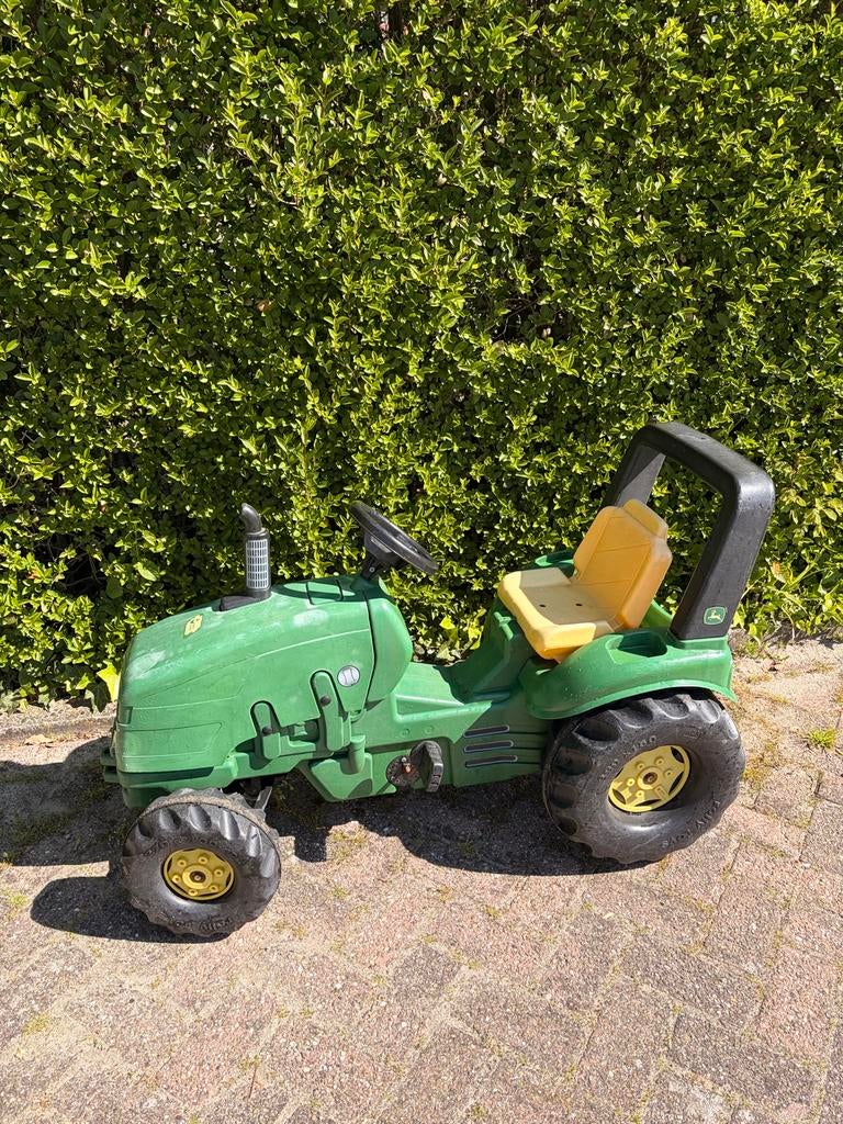 John Deere traptractor - Achterband moet vervangen, Ophalen, Gebruikt, Trapvoertuig