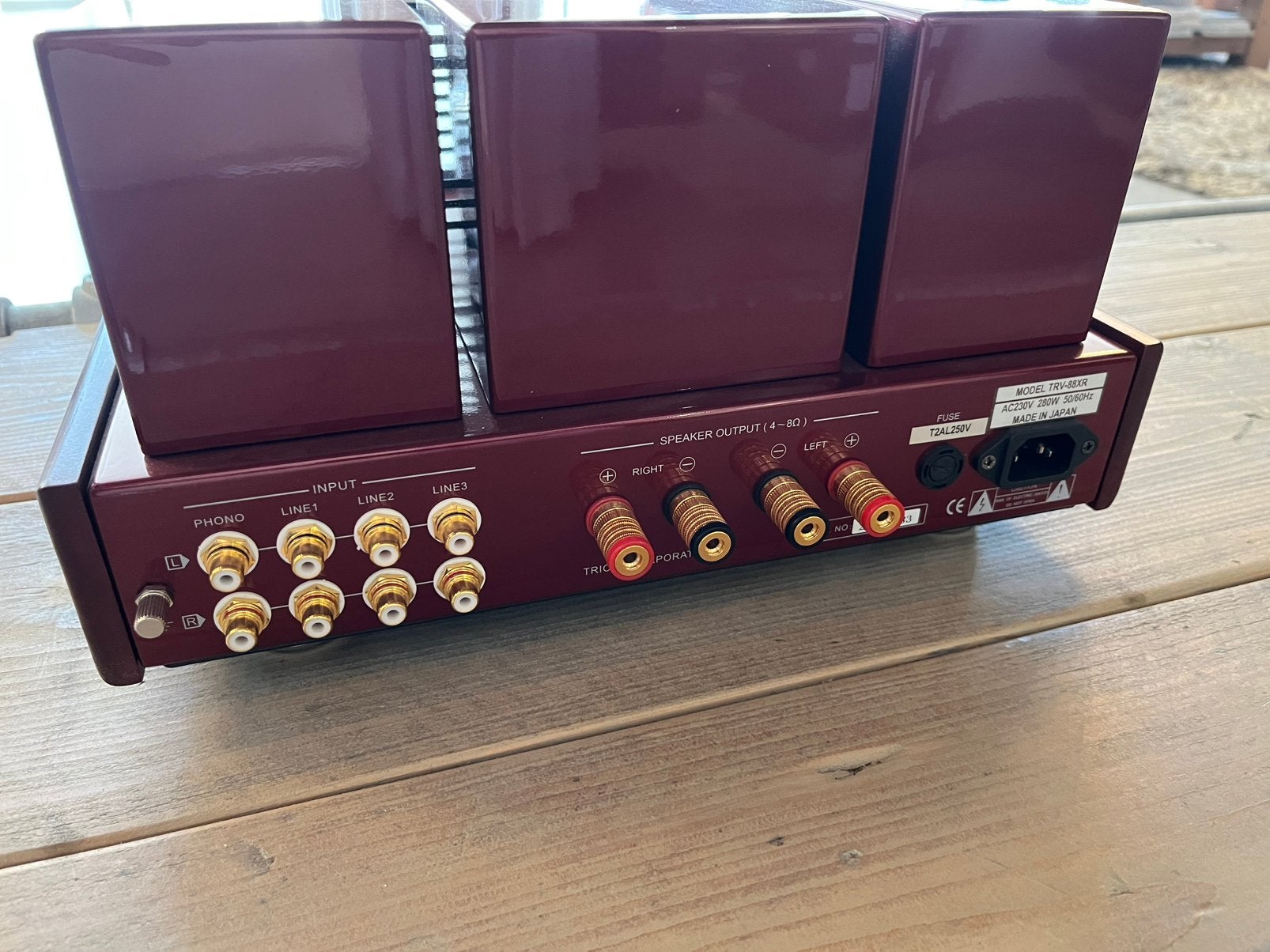 Triode TRV-88XR Buizen versterker (demo), Ophalen, Versterker, Triode, @