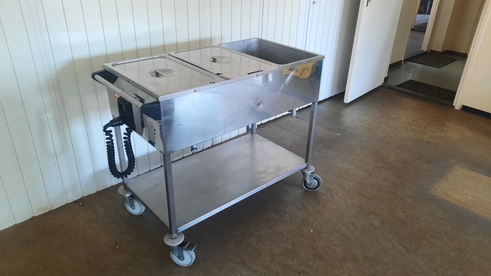 RVS Warmhoud Trolley - Rieber Werke ZUB-73, Ophalen