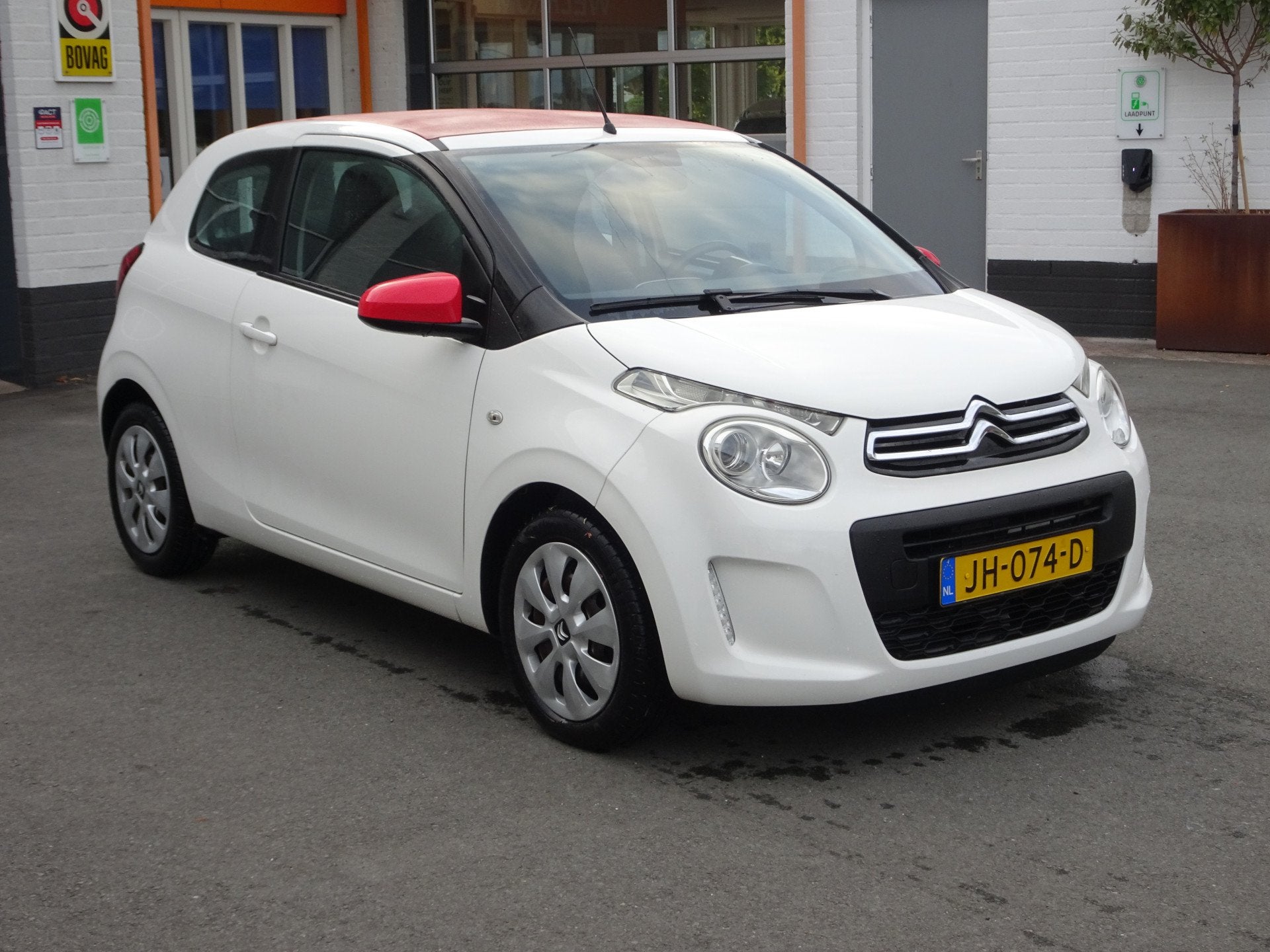 Citroën C1 1.0 e-VTi Airscape Feel Airco, elektrische ramen, Auto's, Voorwielaandrijving, Stof, Gebruikt, 4 stoelen