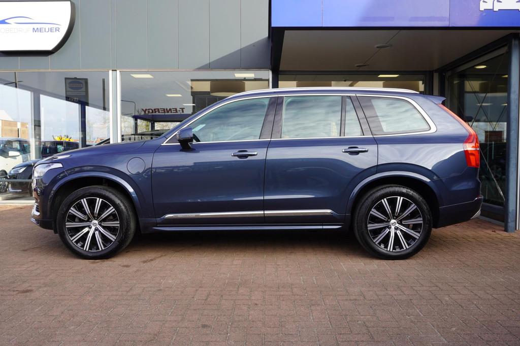 Volvo XC90 2.0 T8 Recharge AWD Inscription 7 personen | Auto, Auto's, Gebruikt, 4 cilinders, 1969 cc, Blauw