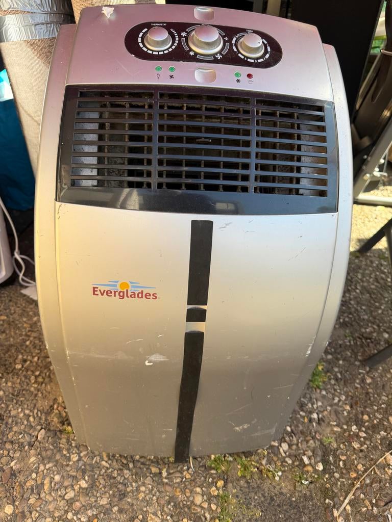 Everglades Mobiele Airco EV9007 - Koelen en Ventileren, Gebruikt, Minder dan 60 m³, 3 snelheden of meer, Ophalen of Verzenden