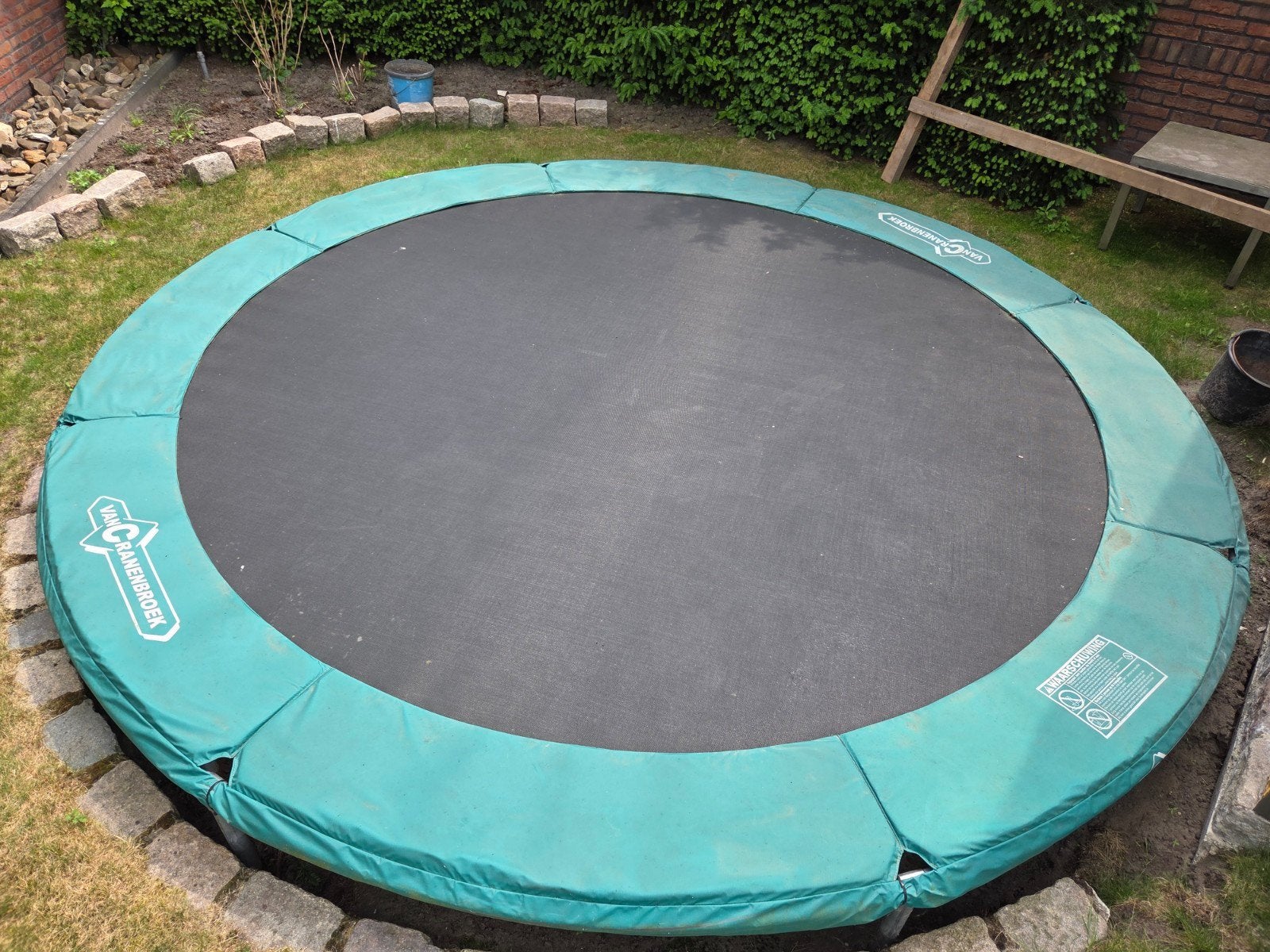Van Cranenbroek Trampoline - Gebruikt, Ophalen, Gebruikt