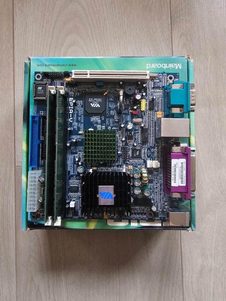 VIA Epia VE5000, Mini-ITX moederbord, Ophalen of Verzenden, VIA