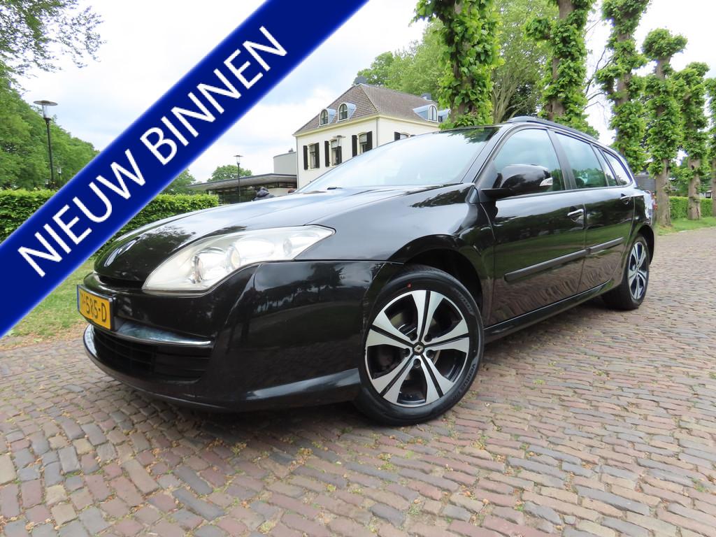 Renault Laguna Estate 2.0 16V Corporate Ecc Xenon Pdc Lm Vel, Auto's, Laguna, 4 cilinders, Zwart, 1365 kg