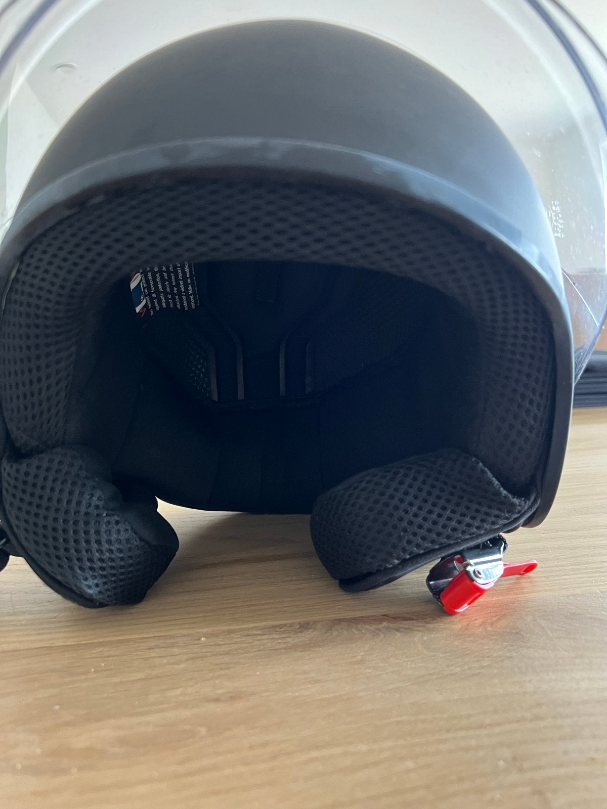 Vinz Helmets scooterhelm - Maat M - Zwart, Fietsen en Brommers, Brommerhelmen, Ophalen, Gebruikt, Medium