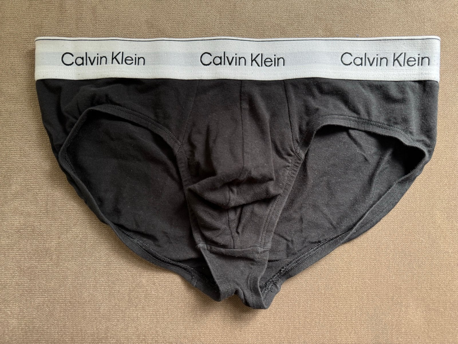 Calvin Klein Slip - Katoen - Zwart M, Kleding | Heren, Ondergoed, Verzenden, Zwart, Slip