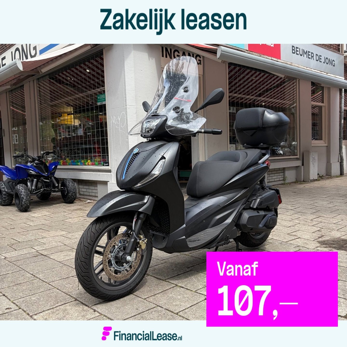 Piaggio Scooter 400 Beverly S HPE, Motoren, Scooter, Automaat, 12 t/m 35 kW, Gebruikt