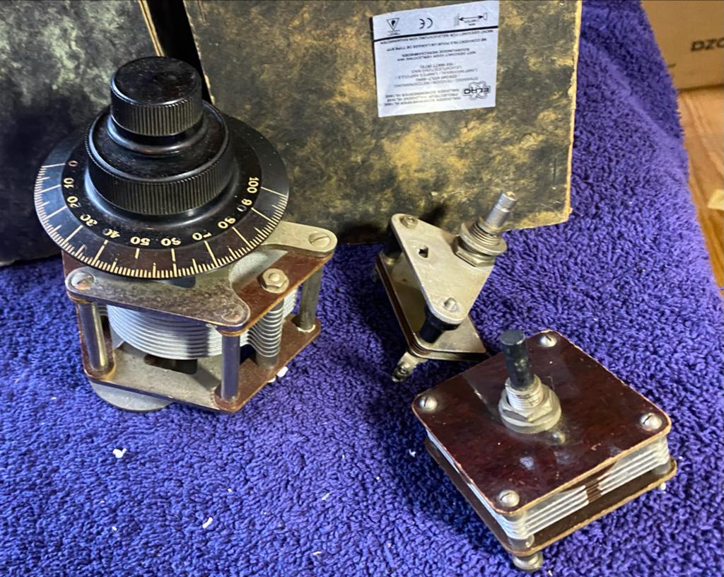 NOS Vintage Variabele Condensator (Drehko) Jaren '30-'40, Antiek en Kunst, Ophalen of Verzenden