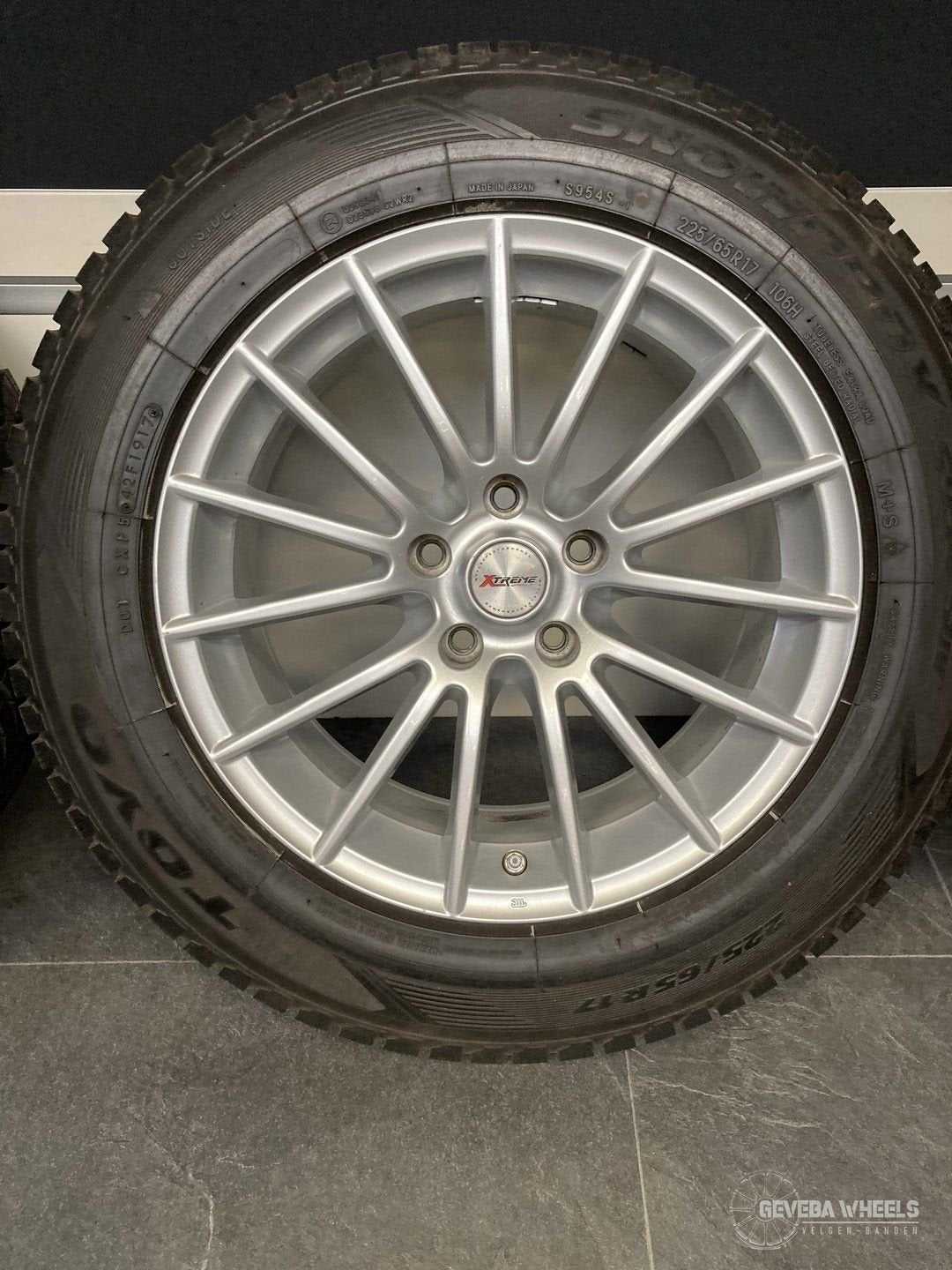 17” Toyota Rav4 sport velgen + winterbanden 5x114.3, Auto-onderdelen, Gebruikt, -, -, Banden en Velgen